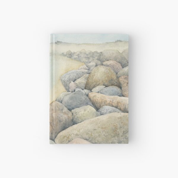Coastal Boulders Hardcover Journal