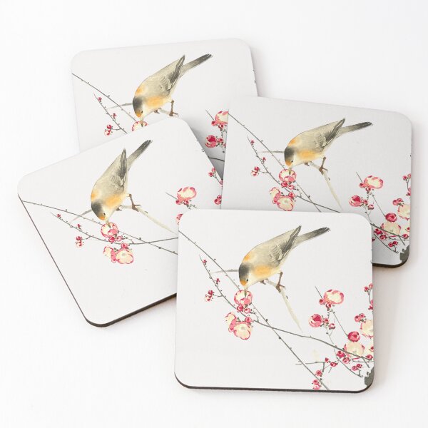 Item preview, Songbird on blossom branch by Ohara Koson designed and sold by Titphilou.