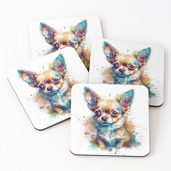Item preview, Chihuahua Essence with Impressionistic masterpiecework by Pooch Palette: Brushstroke Canine Emotions designed and sold by DooodleGod.