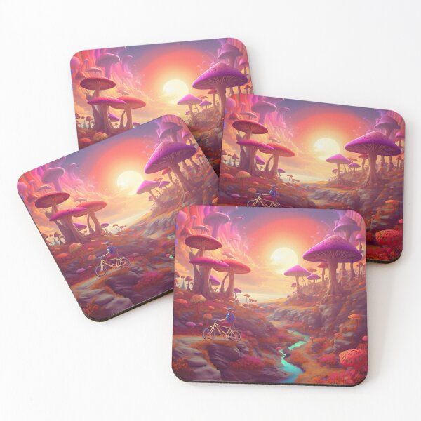 Item preview, Psychedelic Sunset Ride  designed and sold by Shroomworlds.