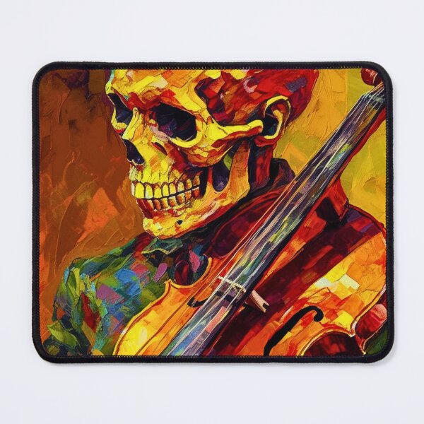 Item preview, V.12 Musical Bones: Acrylic Modern Art Skeleton Design designed and sold by Pexelpanoramas.