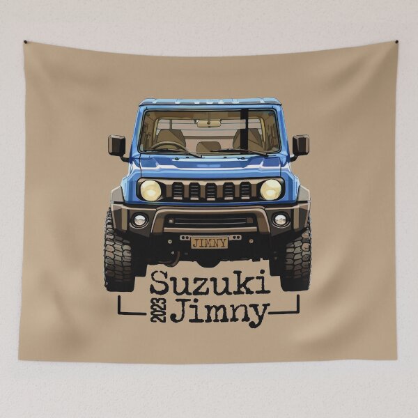 Item preview, Blue Jimny 2023 Front View designed and sold by stoicjimny.