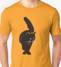 black cat Unisex T-Shirt