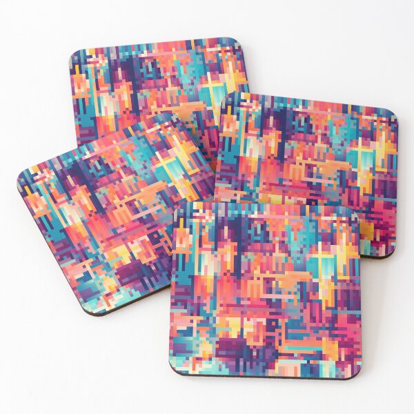 Item preview, Maravillas pixeladas reveladas: ¡Sumérgete en patrones artísticos de píxeles! designed and sold by SpicyGraphicArt.
