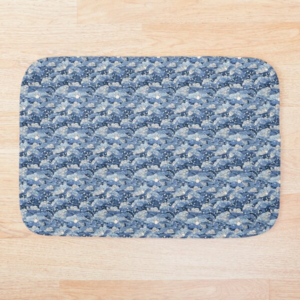 Item preview, japanese blue abstraction designed and sold by FethiC.