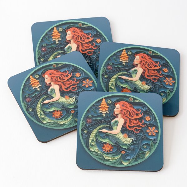 Item preview, Mermaid Mystery Sea Life designed and sold by AdiRemba.