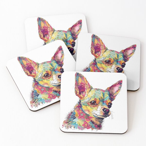 Item preview, Chihuahua Mix Mastery: Cute and Creative Multimedia masterpieceistic Patchwork designed and sold by DooodleGod.