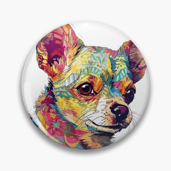 Artikelvorschau, Chihuahua Mix Mastery: Cute and Creative Multimedia masterpieceistic Patchwork entworfen und verkauft von DooodleGod.