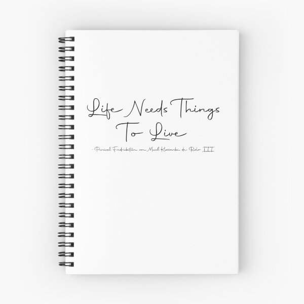 Item preview, Life Needs Things to Live - de Rolo designed and sold by ncz_design.