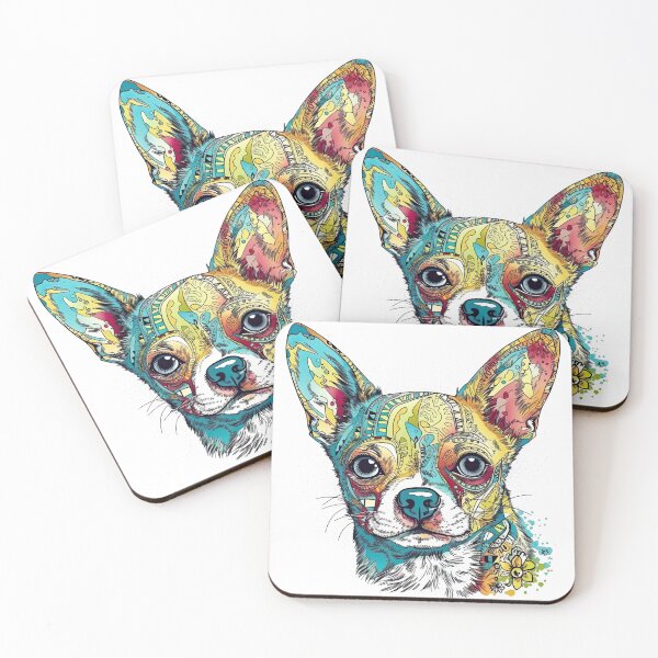 Item preview, Charming Chihuahua diverse masterpiece: artwork Love and Mmasterpieceial Cuteness in One-of-a-kind Pieces of Unique Originality designed and sold by DooodleGod.