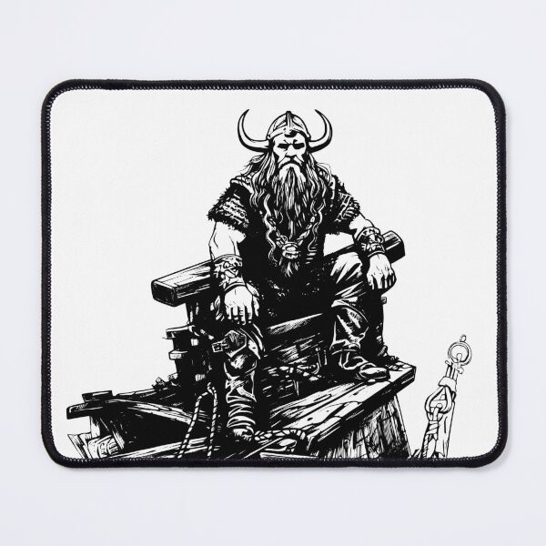 Item preview, Resilient Viking: Symbolizing Strength Amidst Adversity designed and sold by TheBlackPixelCo.