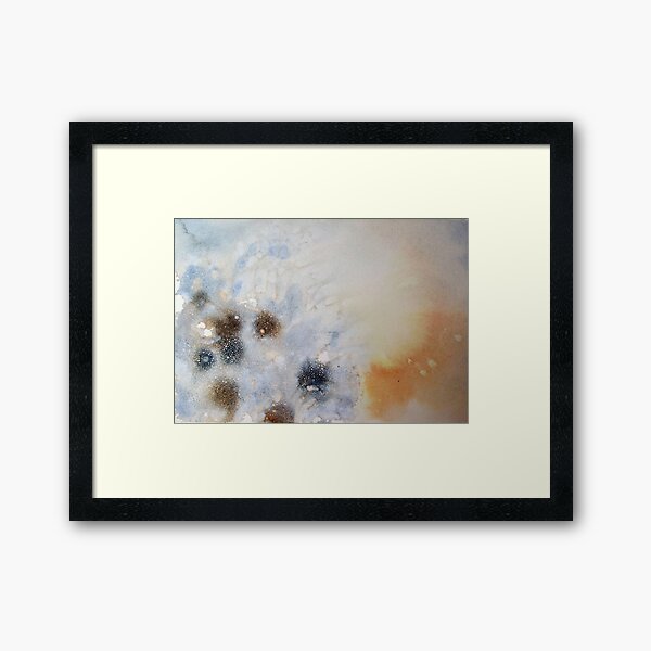 Abstract Painting-Sunspots Framed Art Print