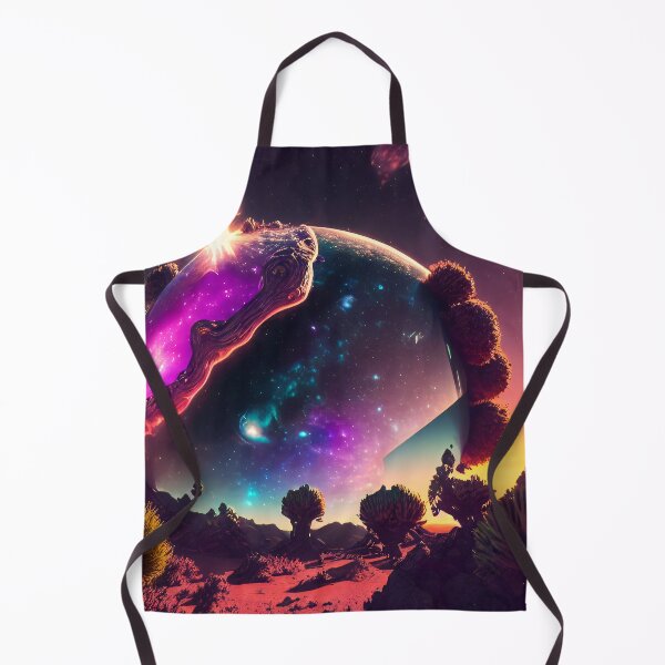 Item preview, Exoplanet Gliese 581T sureal, fictional, colorful. designed and sold by ArtCreator2023.