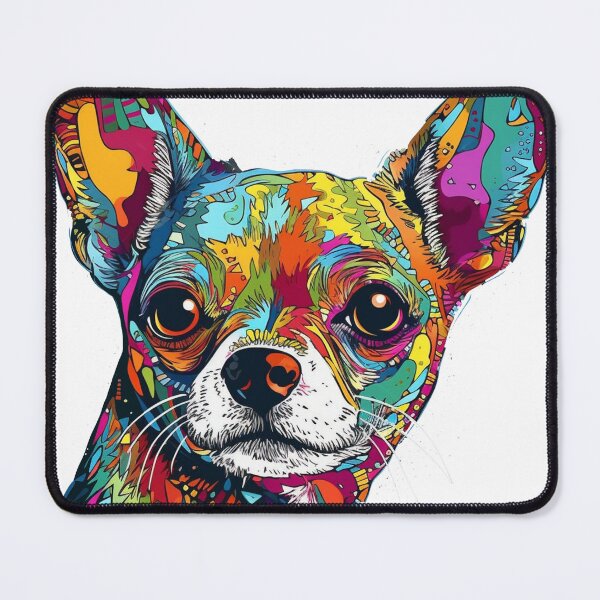 Item preview, Chihuahua PopPup: Playful Canine-Inspired Pop-Masterpiece Apparel for Dog Lovers designed and sold by DooodleGod.