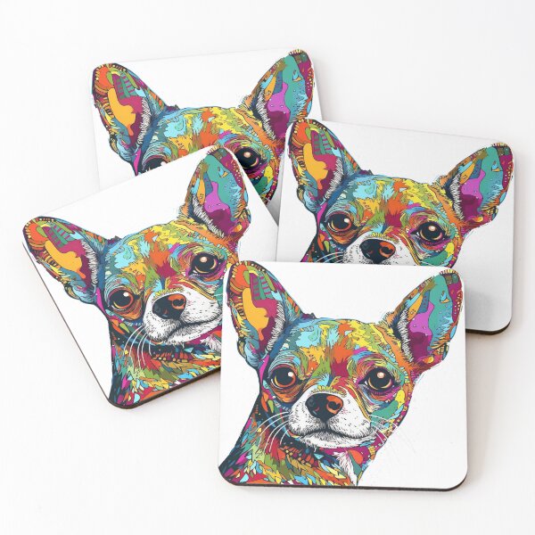 Item preview, Chihuahua PopPup: Playful Canine-Inspired Pop-masterpiece Apparel for Dog Lovers designed and sold by DooodleGod.