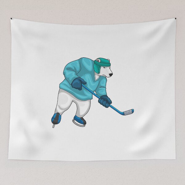 Item preview, Polar bear Ice hockey Ice hockey stick designed and sold by Snabdesign84.