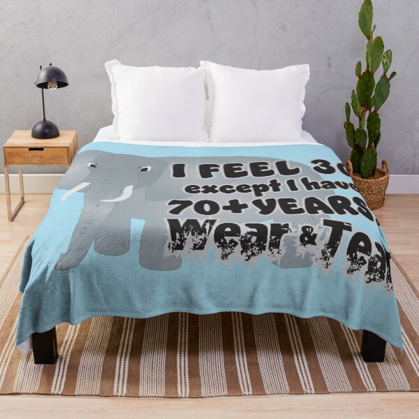 Item preview, Feel 30 Wear Tear 70 Elephant designed and sold by Karen Wood.
