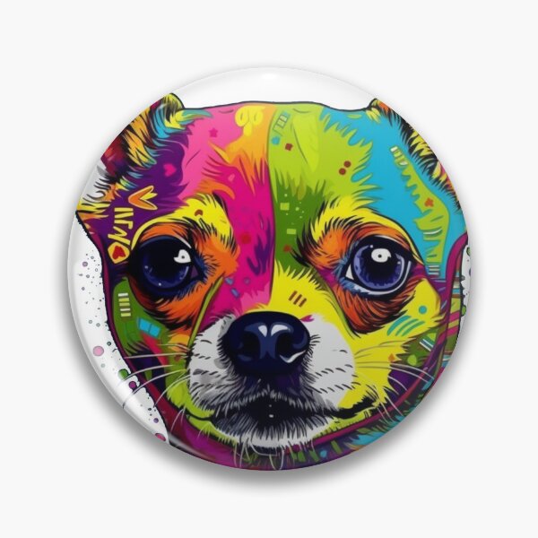 Item preview, Chihuahua Pup masterpiece Pop-masterpiece Love artwork - Cute Adorabull Charming Apparel designed and sold by DooodleGod.