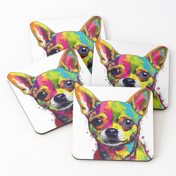 Item preview, Chihuahua Pup masterpiece Pop-masterpiece Love artwork - Cute Adorabull Charming Apparel designed and sold by DooodleGod.
