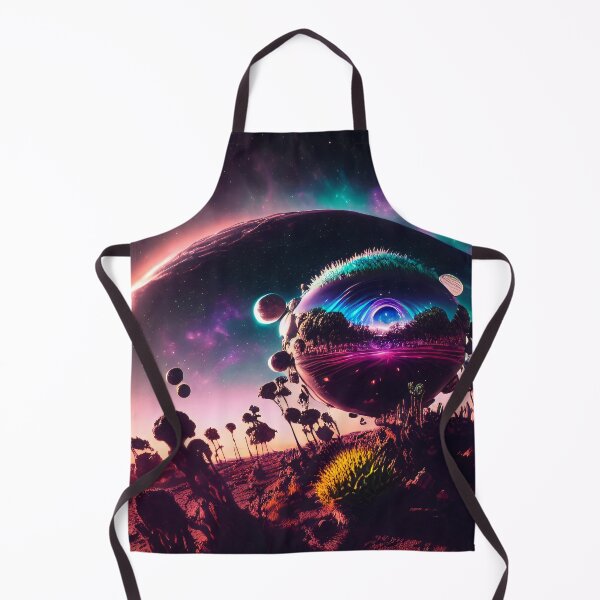 Item preview, Exoplanet Gliese 581U sureal, fictional, colorful. designed and sold by ArtCreator2023.