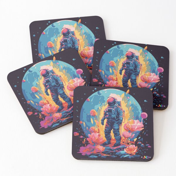 Item preview, Blossoming Cosmos: The Astronaut's Artistic Interstellar Enclosure designed and sold by jooordaaan.