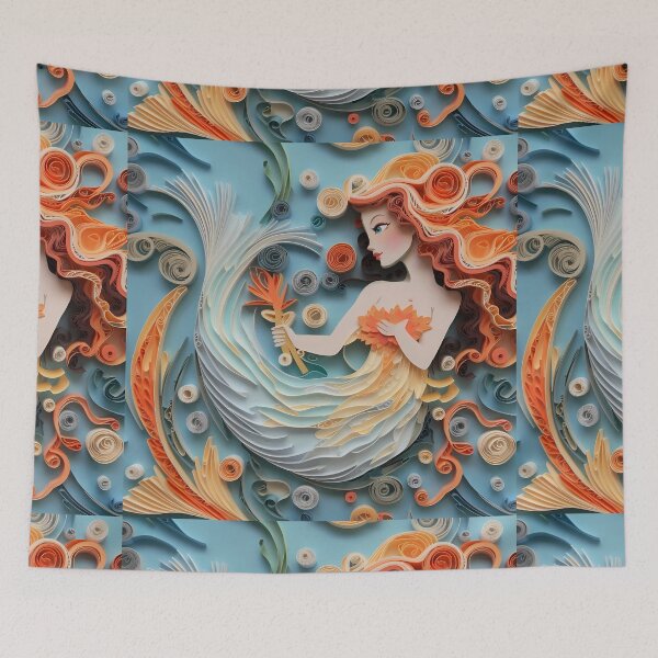 Item preview, Mermaid Ocean Life designed and sold by AdiRemba.