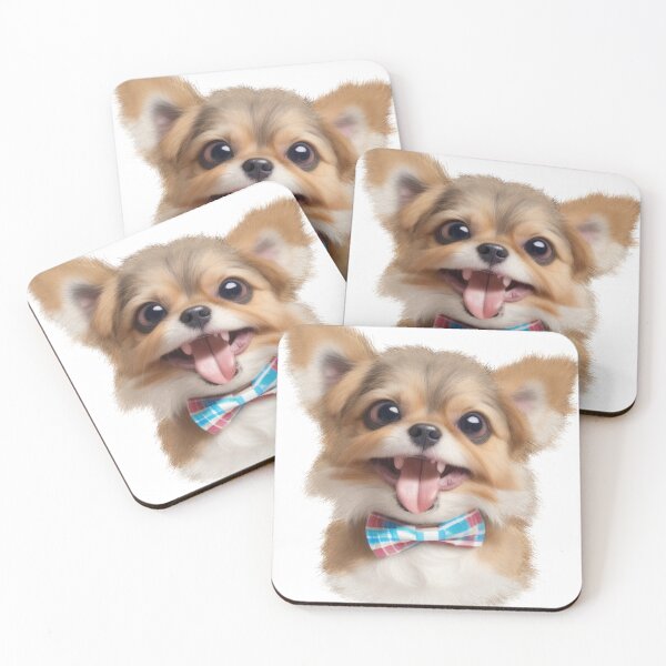 Item preview, cute Yorkshire Terrier illustration designed and sold by Harmonysens.