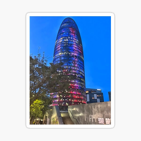Glories Tower, Barcelona Sticker