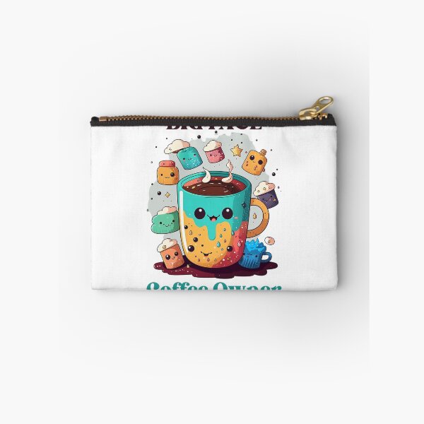Item preview, BIG FACE COFFEE OWNER kawaii cute funny colorful cup joyful designed and sold by lesvalises.