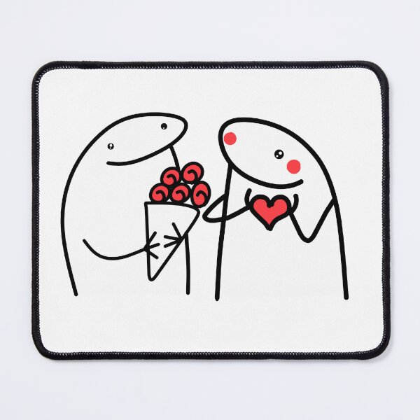 Item preview, Flork in love red roses designed and sold by DESIGNIRIS.