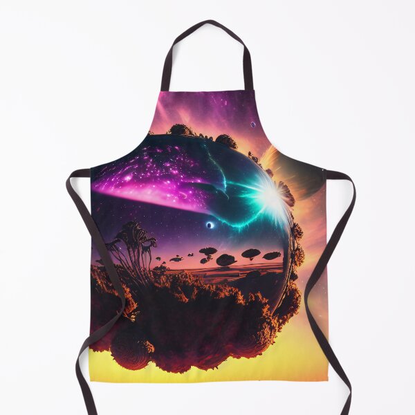 Item preview, Exoplanet Gliese 581W sureal, fictional, colorful. designed and sold by ArtCreator2023.