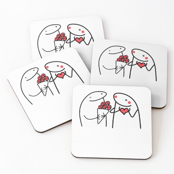 Item preview, Flork in love red roses designed and sold by DESIGNIRIS.