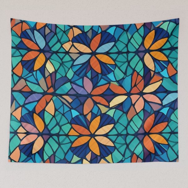 Item preview, Stunning Mosaic Pattern designed and sold by SpicyGraphicArt.