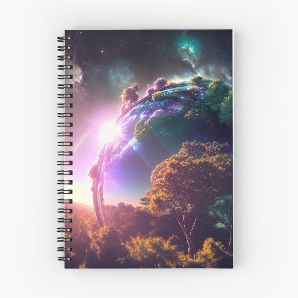 Item preview, Exoplanet Gliese 581X sureal, fictional, colorful. designed and sold by ArtCreator2023.