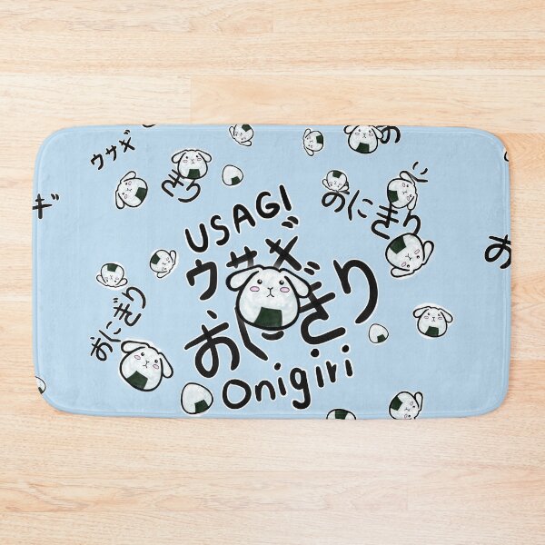 Item preview, usagi-onigiri, all in light blue designed and sold by BloodyKiara.