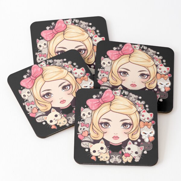 Item preview, Cute KawaiiMadness Kawaii Cat Lady designed and sold by KawaiiMadness7.