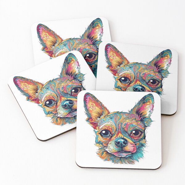Item preview, Chihuahua Dreams Surreal Digital masterpiece: Creative artworks for Dog Owners and Pet Lovers - Imaginative Chihuahuas in Hand-Drawn masterpiecework and Unique Decor Ideas designed and sold by DooodleGod.