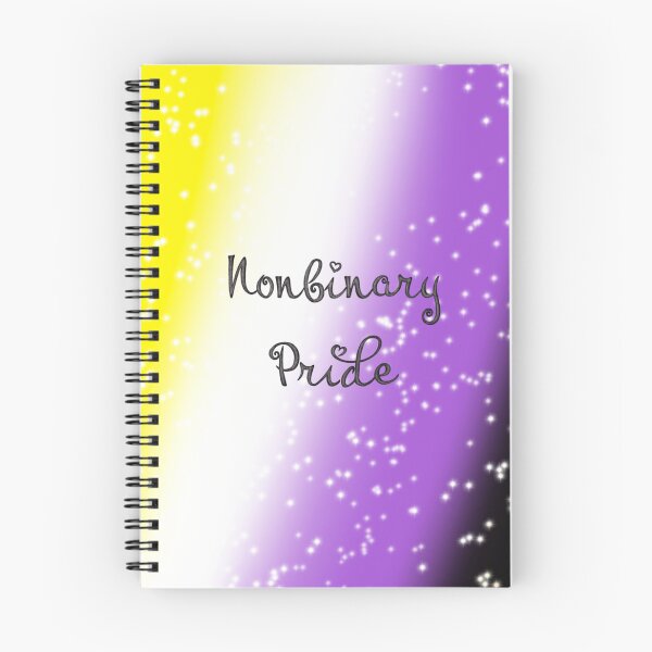 Item preview, Nonbinary Pride Merch With Sparkle / Glitter Effect designed and sold by ArtbyDannyGavin.