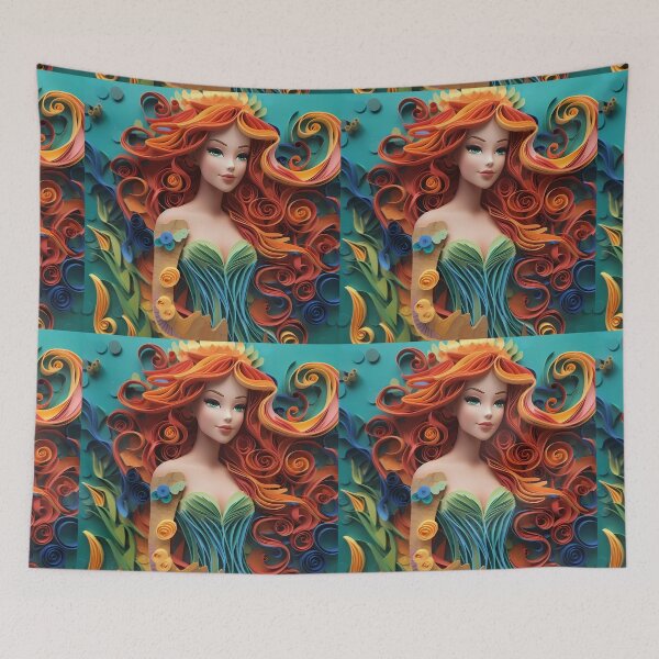 Item preview, Mermaid Mysterious Sea Creature designed and sold by AdiRemba.