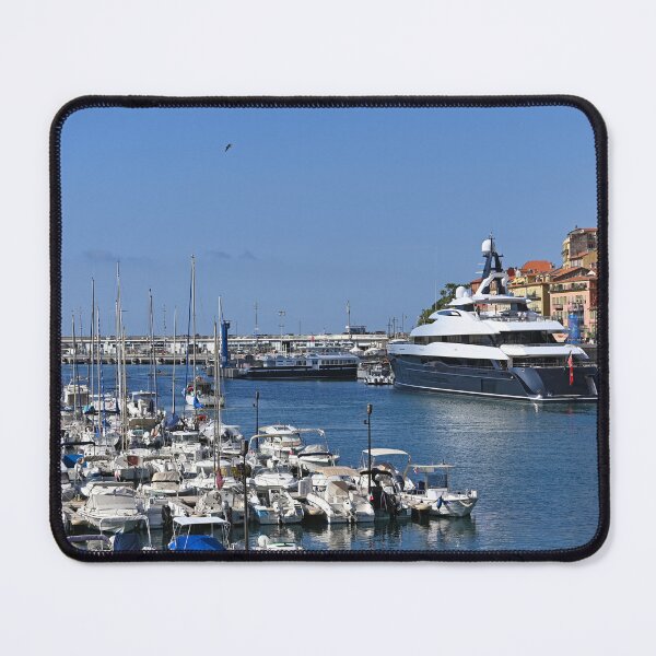 Item preview, Port Lympia with yachts and sailboats in Nice France summer season designed and sold by goceris.