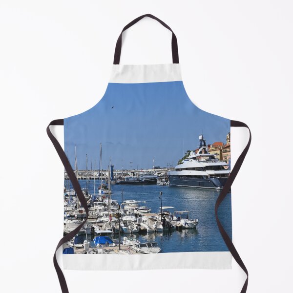 Item preview, Port Lympia with yachts and sailboats in Nice France summer season designed and sold by goceris.