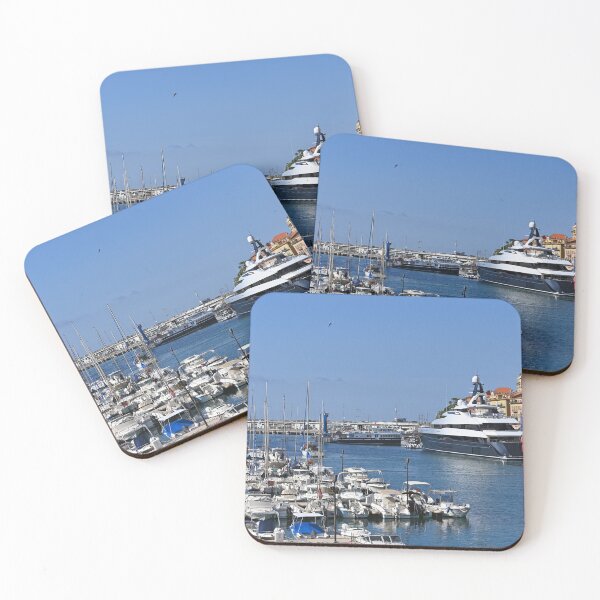 Item preview, Port Lympia with yachts and sailboats in Nice France summer season designed and sold by goceris.