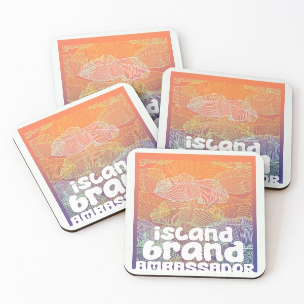 Item preview, Tropical Island Vintage Banana Leaf Beachlife designed and sold by Renata Illustrata.