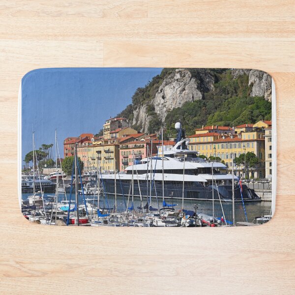 Item preview, Port Lympia with yachts and sailboats in Nice France  designed and sold by goceris.