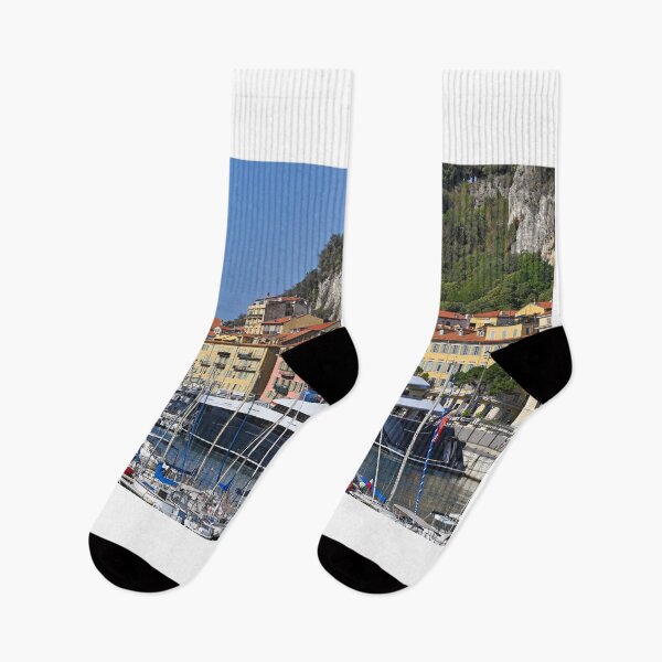Item preview, Port Lympia with yachts and sailboats in Nice France  designed and sold by goceris.