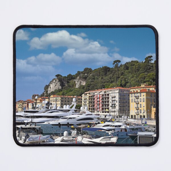 Item preview, Port Lympia with yachts and sailboats in Nice designed and sold by goceris.