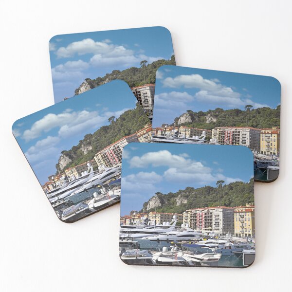 Item preview, Port Lympia with yachts and sailboats in Nice  designed and sold by goceris.