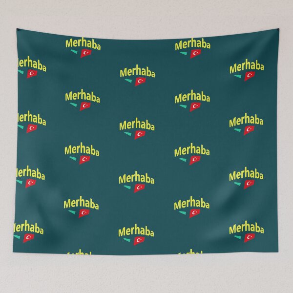 Item preview, Merhaba (hello in Turkish) designed and sold by lobodelnoir.