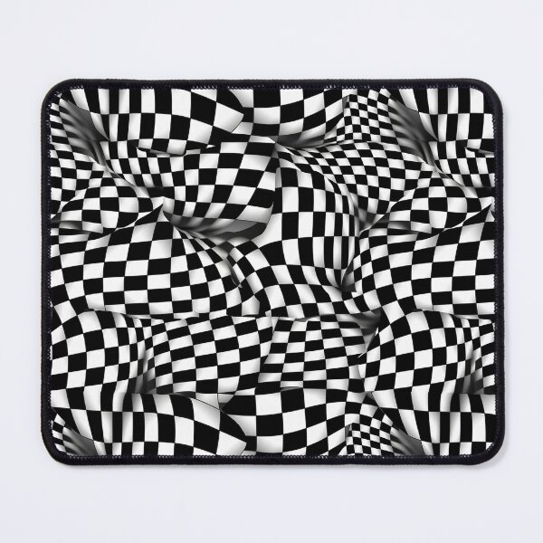 Item preview, Psychedelic checkerboard pattern designed and sold by MiracleSociety.
