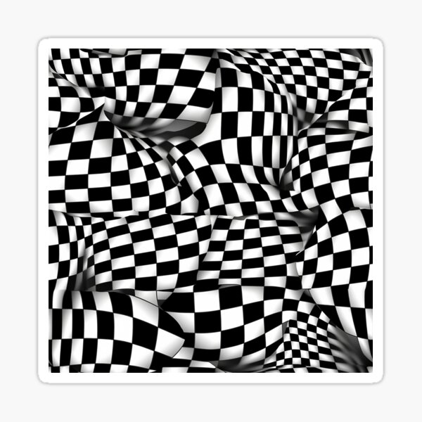 checkerboard stickers (highly adhesive) as a set, 65,00 €